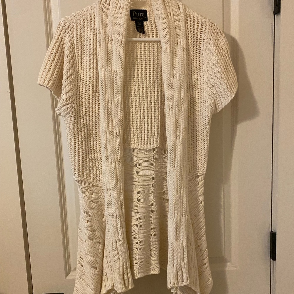 Pure off white sweater